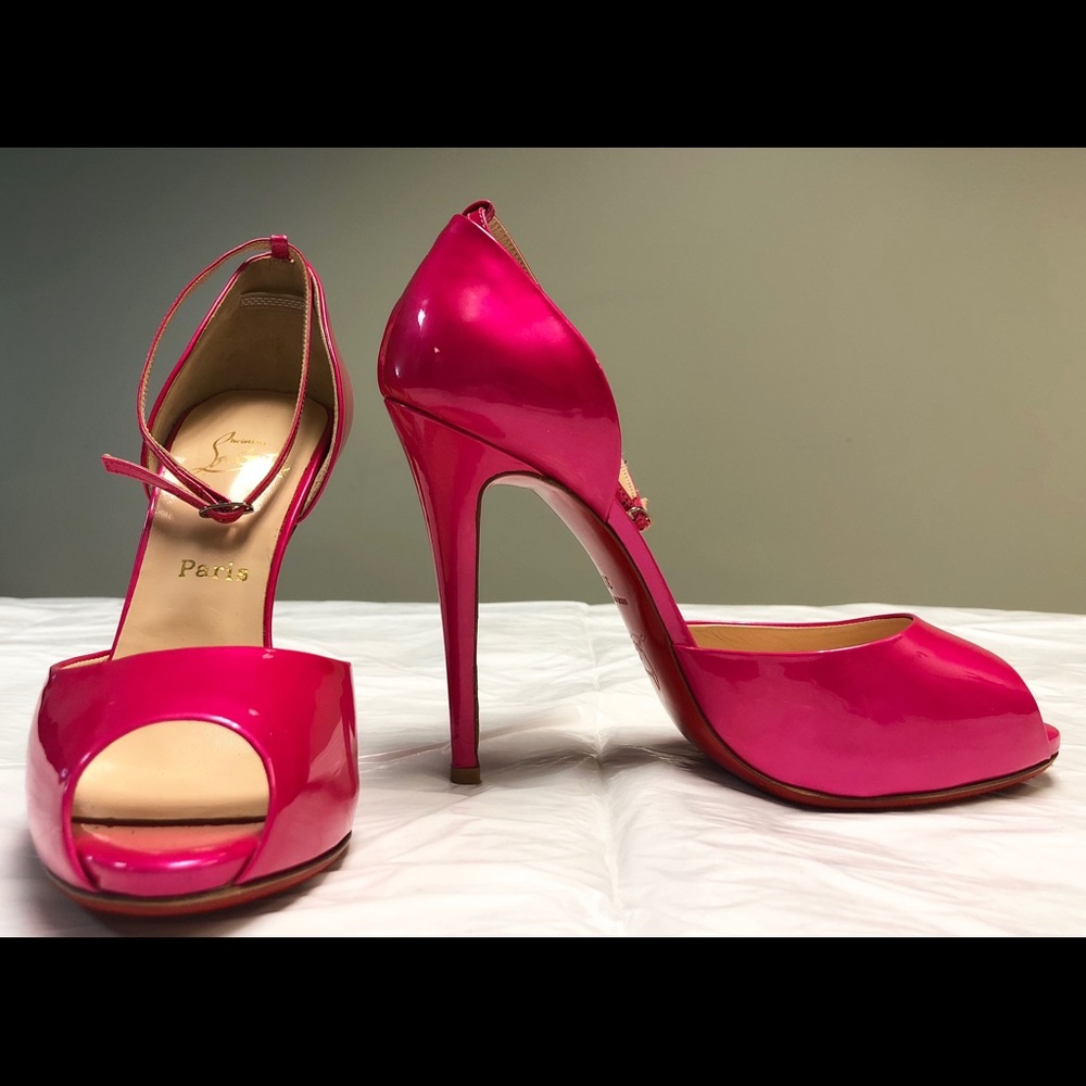 New Fuchsia Christian Louboutin heels